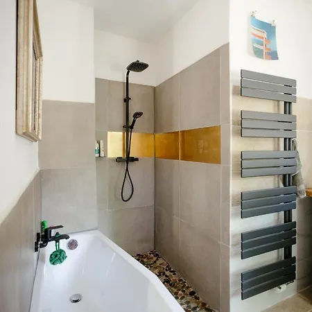 The Upholstery Tinyhouse Deluxe Eco Chalet Kreativ Citynah Chemnitz Exterior foto